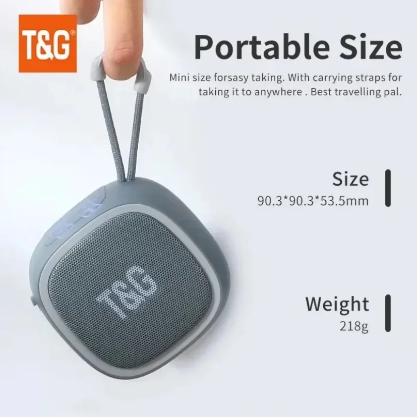 Bluetooth Speaker Waterproof - Speaker Bluetooth Portabel TG659 T&G Berkendara