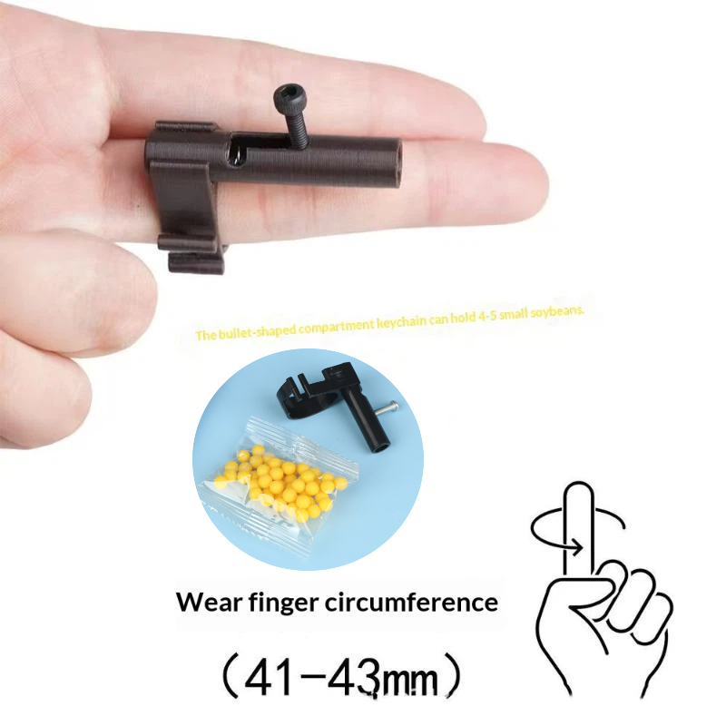Electronics Gadgets For Kids - 1/5Set Peluncur Peluru Plastik Mini Tersembunyi,