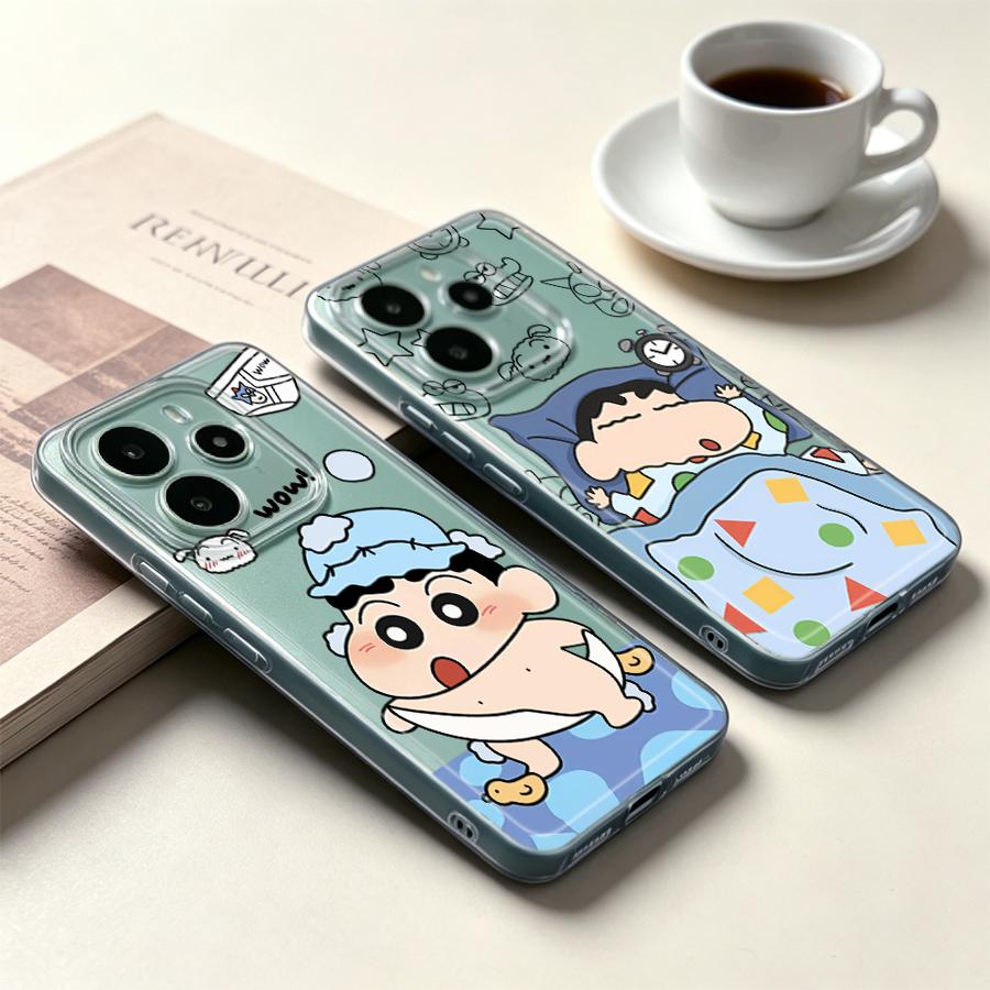 Xiaomi Redmi Note 14 - Casing Lucu Shin-ChanS untuk Xiaomi Redmi