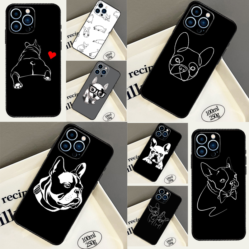 Oppo A78 - Casing Bulldog Perancis Lucu untuk Oppo