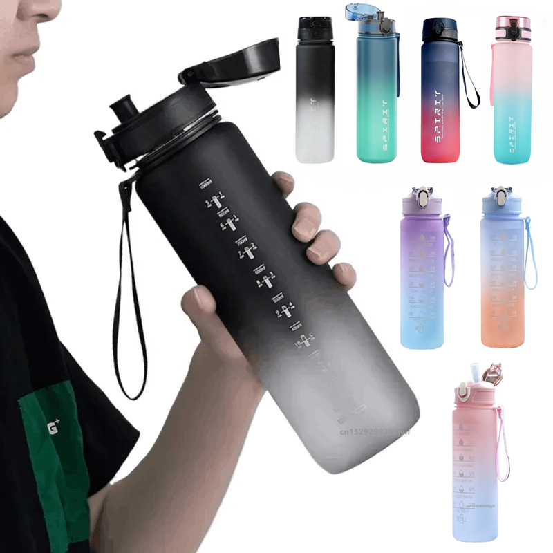 Botol Air Olahraga 500ML/650ML - Smart Water Bottle Tracker ulasan dan harga