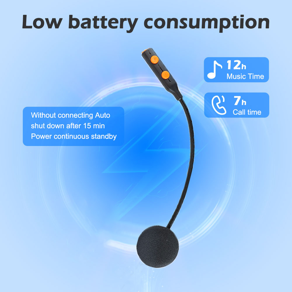 Kihous Headset Helm Sepeda Mot - Bluetooth Speaker Waterproof ulasan dan harga