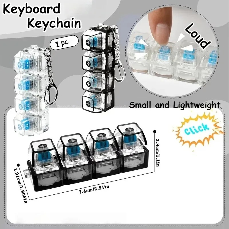 Gantungan Kunci Keyboard LED M - Electronics Gadgets For Kids ulasan dan harga