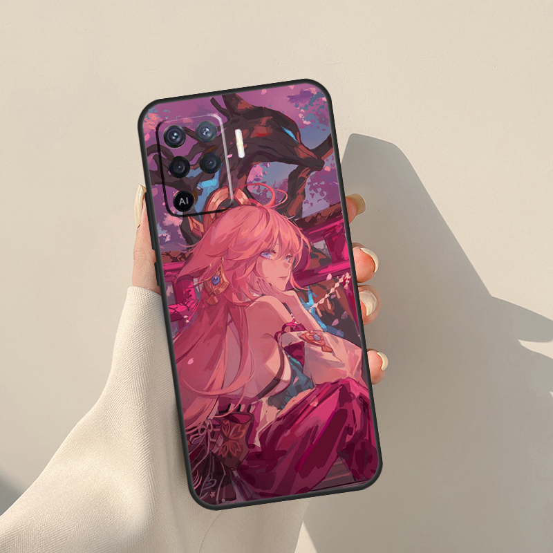 Casing Genshin Impact Yae Miko - Oppo A78 ulasan dan harga