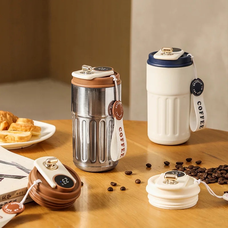 Cangkir Termos Pintar Stainles - Smart Water Bottle Tracker ulasan dan harga