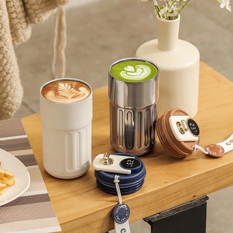 Cangkir Termos Pintar Stainles - Smart Water Bottle Tracker ulasan dan harga