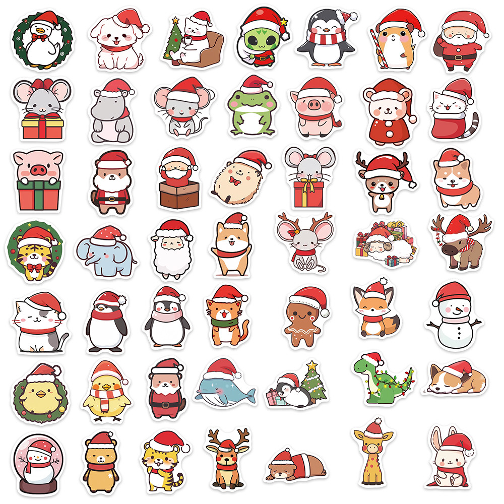 50pcs Paket Stiker Perayaan Na - Electronics Gadgets Store ulasan dan harga