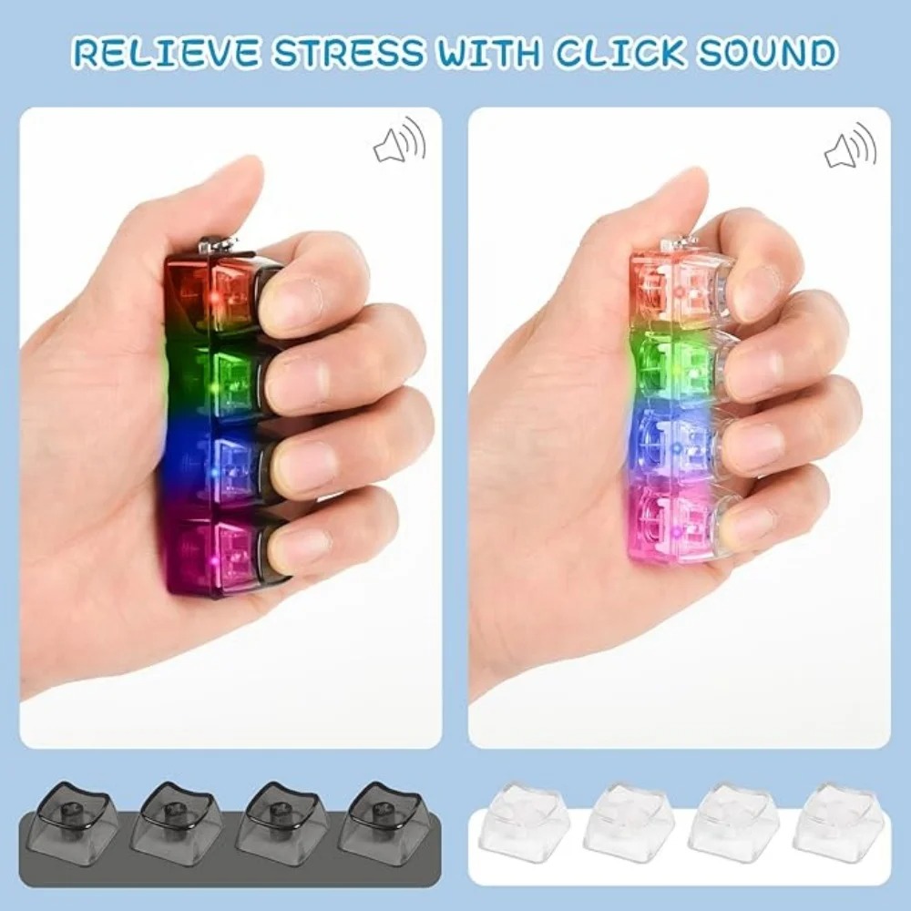 Mainan Fidget Keyboard LED Gan - Electronics Gadgets For Kids ulasan dan harga