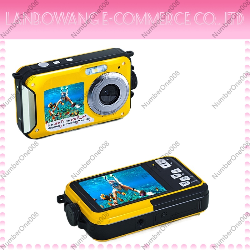 Kamera Aksi Layar Ganda Tahan  - Action Camera 4K ulasan dan harga