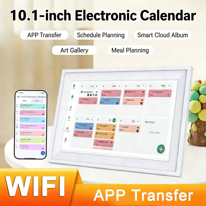 Bingkai foto kalender digital  - Digital Photo Frame Wifi ulasan dan harga