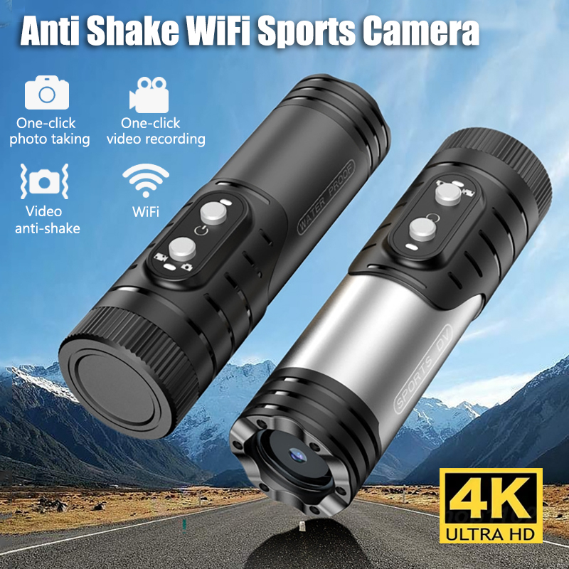Kamera Portabel Wifi Full HD 4 - Action Camera 4K ulasan dan harga