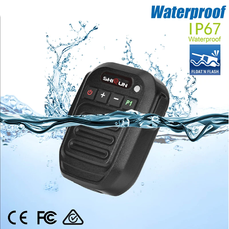 UV-5RM Walkie Talkie mikrofon  - Bluetooth Speaker Waterproof ulasan dan harga