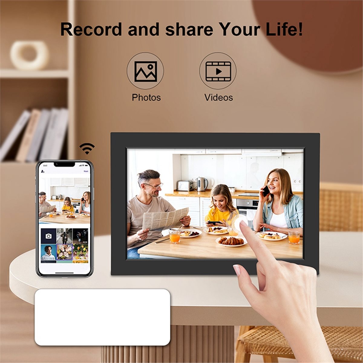 ★ ♠ ♥ Y997A Penjualan Terlaris - Digital Photo Frame Wifi ulasan dan harga