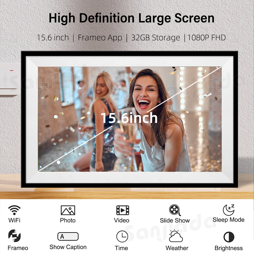 Bingkai Foto Digital Ukuran Be - Digital Photo Frame Wifi ulasan dan harga